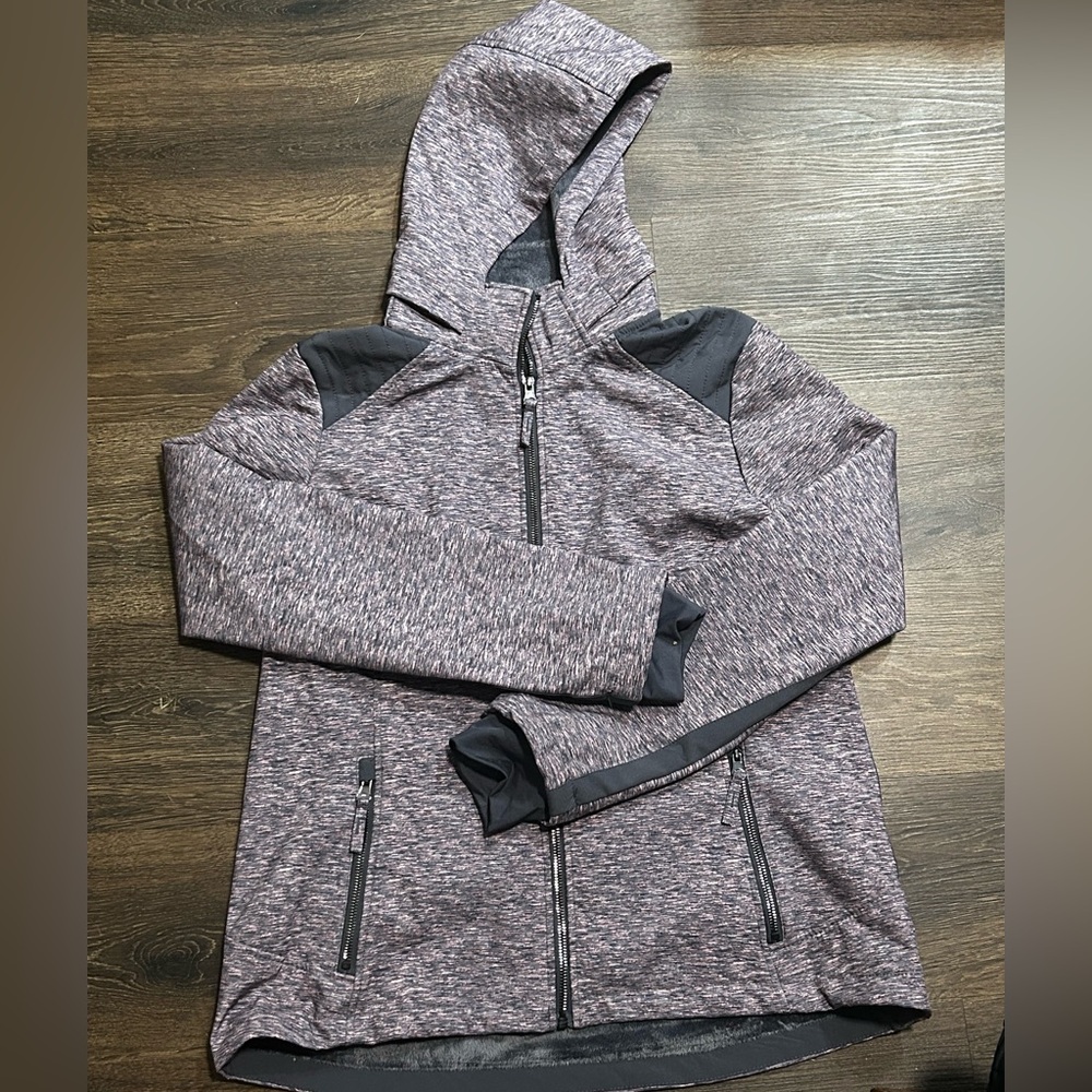 Pink and black static jacket